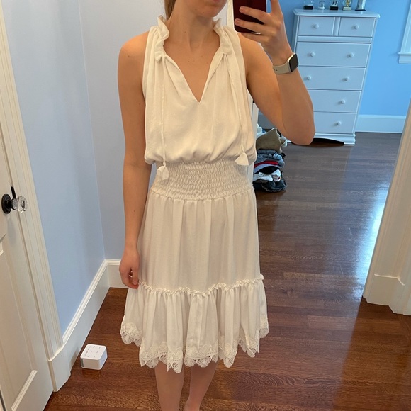 MISA LOS ANGELES Flowy white midi dress - Picture 8 of 10